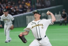 [포토]3이닝 무실점 호주 웰스