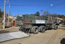 국방부, 가축전염병 차단 총력…K-10 '제독차' 방역작전 투입