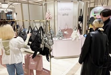 "르봉백 완판 열기"…LF 아떼, 일본 진출