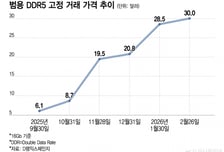 "삼전·닉스, 미국 매출만 100조"...메모리 반도체 가격 1Q도 2배