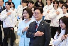 최가온·정승기 등 만난 李대통령 "선수촌 군복무 방안 검토해 보라"