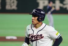 [포토]'첫타석 좌익수플라이' 존스