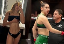 '충격' 하룻밤 새 몸집이 이렇게? UFC 미녀 파이터, 13kg 뺐다가 하루 만에 '퉁퉁'... 외모 지적에 "신경 안 써""