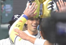 "마이애미로 가자" 美도 주목한 'M 세리머니', 타선은 역대 최강수준! 불펜은...