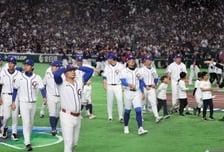 [포토]'힘겨운 밤' 대만야구대표팀