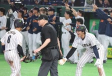 [포토] 득점한 후 환호하는 오타니