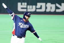 '문보경 미쳤다! 선제 투런→적시타 4타점 대폭발' 한국 5점 선취! 8강 요건 하나 채웠다 [2026 WBC]