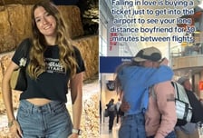 "군인 남친 30분이라도 보려고"…비행기표 산 20대 여성 '뭉클'
