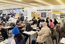 "점심값 부담에 노브랜드 버거 인기"…오피스 상권 판매량 전년比 11%↑