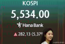 "전쟁 곧 끝" 고유가 진화한 트럼프...코스피 하루 만에 5500선 탈환