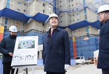 김성제 의왕시장, 부곡 개발현장 점검…신도심-원도심 균형발전 속도