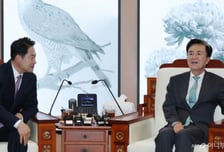 장동혁, '후보 미등록' 김태흠 충남지사 찾아갔다…공천 신청 설득