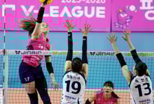 [포토] 레베카 '압도적인 스파이크'