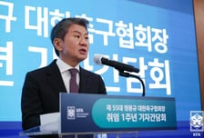 정몽규 회장이 본 '韓 대표팀 인기 하락' 원인은? "손흥민 등 해외파 노출 감소 있지만, 전적으로 우리 협회 탓" [현장 일문일답]