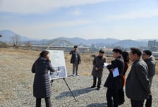 동두천시-경기도 미군공여지 현장 점검…道 지원 확대 건의