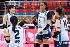 '우리도 봄 배구로 간다' GS칼텍스, 페퍼 잡고 '준PO' 가시권... 한국전력 3위 탈환 [V리그]