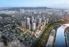 중화2동 노후단지, 중랑천 품은 1280세대 주거단지로 탈바꿈