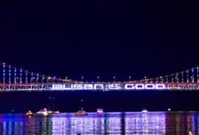 부산 광안대교 아름다운 빛 교량…LUCI 본상 수상