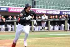 [포토] 힐리어드, 선제 1타점 적시 2루타