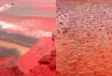 재난영화 보는 듯…유럽·중동서 붉은 비 '주륵주륵', 원인은?