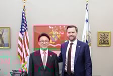 김민석 총리, 밴스 美부통령과 두번째 회동…"핵잠 등 안보합의 이행"