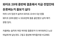 "돈 안 버는 아내, 식충이 같아 짜증"...아이 크자 돌변한 남편