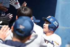 [포토] 김휘집 '느낌이 좋아'