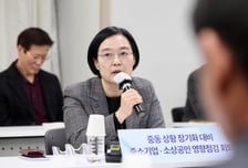 한성숙 중기장관 "중동 상황 지속 시 中企·소상공인 부담 증가 대비해야"