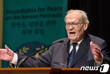 "한국 조선업, 美와 협상할 힘" 99세 전 주한미국대사 조언