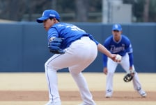 [한번에쓱]'1회말 정수빈에 투런포 허용' 시범경기 두산전 선발나선 임기영