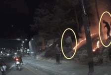 [영상]용감한 배달기사·귀갓길 시민…방화 목격하고 직접 불 껐다