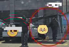 "캠핑 왔나? 가림막 치고, 의자까지..." 식당 오픈런 '주차 빌런'