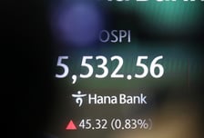 코스피 5500대 강보합 출발…유가불안 속 개인 '사자'