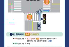 제주경찰, 교차로 우회전 일시정지 현장 정착 총력...보행자 안전확보