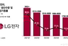 TV 공장 가동률 73%까지 '뚝'…수익성 압박 커진 가전업계