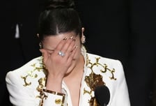 '케데헌' 수상 소감 강제 중단? 야유 터졌다...오스카 또 '인종차별' 논란