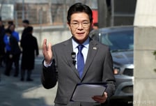 정원오 "오세훈의 선거용 출마쇼 끝…서울시민 10년치 피로감 느껴"