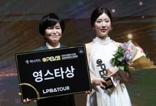 [포토] 정수빈, 영스타상 수상