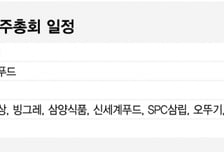 식품업계 주총 화두 '개정 상법·새 먹거리'