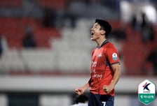 10명으로 싸우고 고재현 극장골까지! 김천, 광주와 1-1 무승부... 개막 4경기 연속 무승부 '무패 행진 계속'