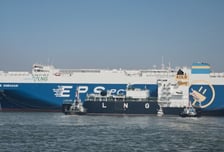 1290t LNG '첫 급유' 성공…평택항, 친환경 항만 시대 연다