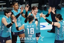 '5→3위' 집념의 GS칼텍스, 봄 배구 진출했다 '실바 26점 맹폭' 현대건설 3-0 제압... 흥국생명과 준PO 대결 [장충 현장리뷰]