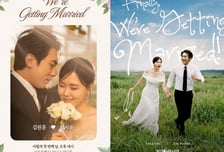 "김원훈 유부남 아니야?" 팬들 '깜짝'...엄지윤과 '결혼 청첩장' 공개