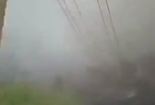 이란 가스 정제시설, 이스라엘 미사일 폭격 받아 화재 [영상]