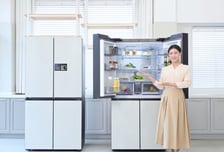 삼성전자, '대화하듯' 신형 '비스포크 AI 패밀리허브' 냉장고 출시