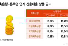 저축은행 대출, 같은 신용점수에도 연 6%P 싸게 받을 수 있다?