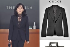 "올해는 카리스마" 이부진, 올블랙 주총 패션...가격은 '깜짝'