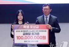 '회장님 지갑 쿨하게 열었다' 최가온, 신동빈 '깜짝 1억 보너스' 더해 총 4억 포상금 "더욱 겸손하게 나아가겠다"