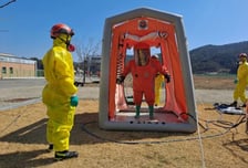 "복합 화학재난 대비"…소방청, 호남권 화학사고 대응 합동훈련