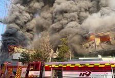 의정부 섬유공장서 화재…'대응 1단계' 발령 후 큰불 잡아